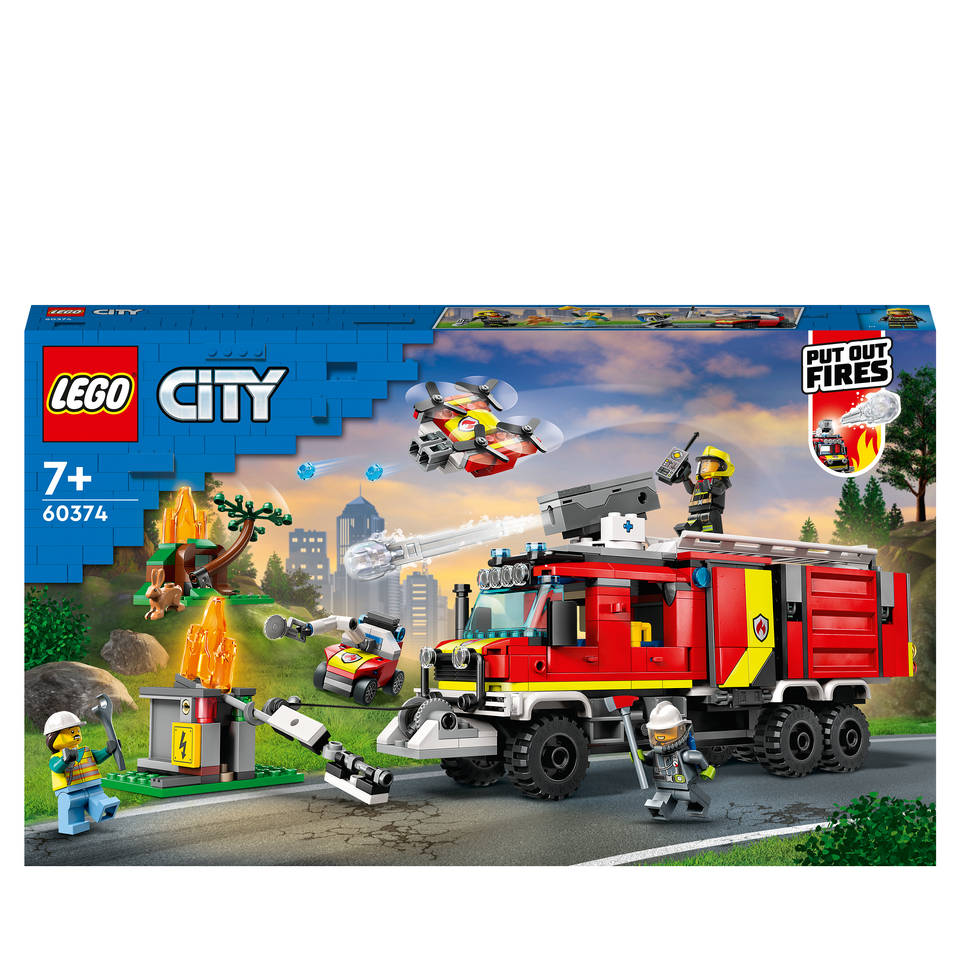 LEGO CITY brandweerwagen