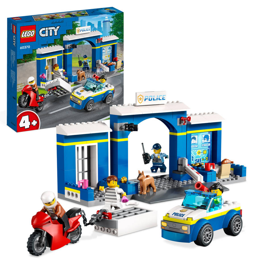 LEGO CITY achtervolging politiebureau 60370