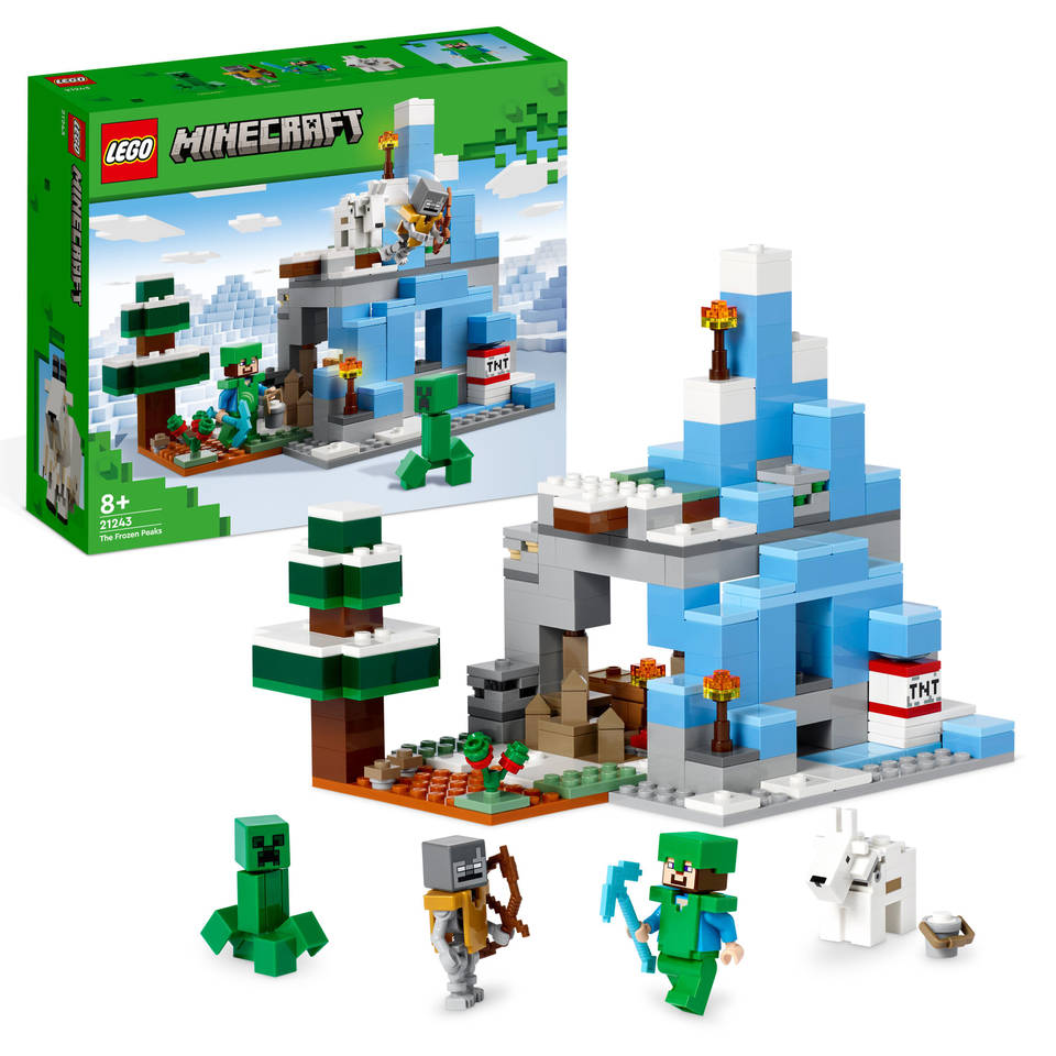 LEGO Minecraft de ijsbergtoppen 21243