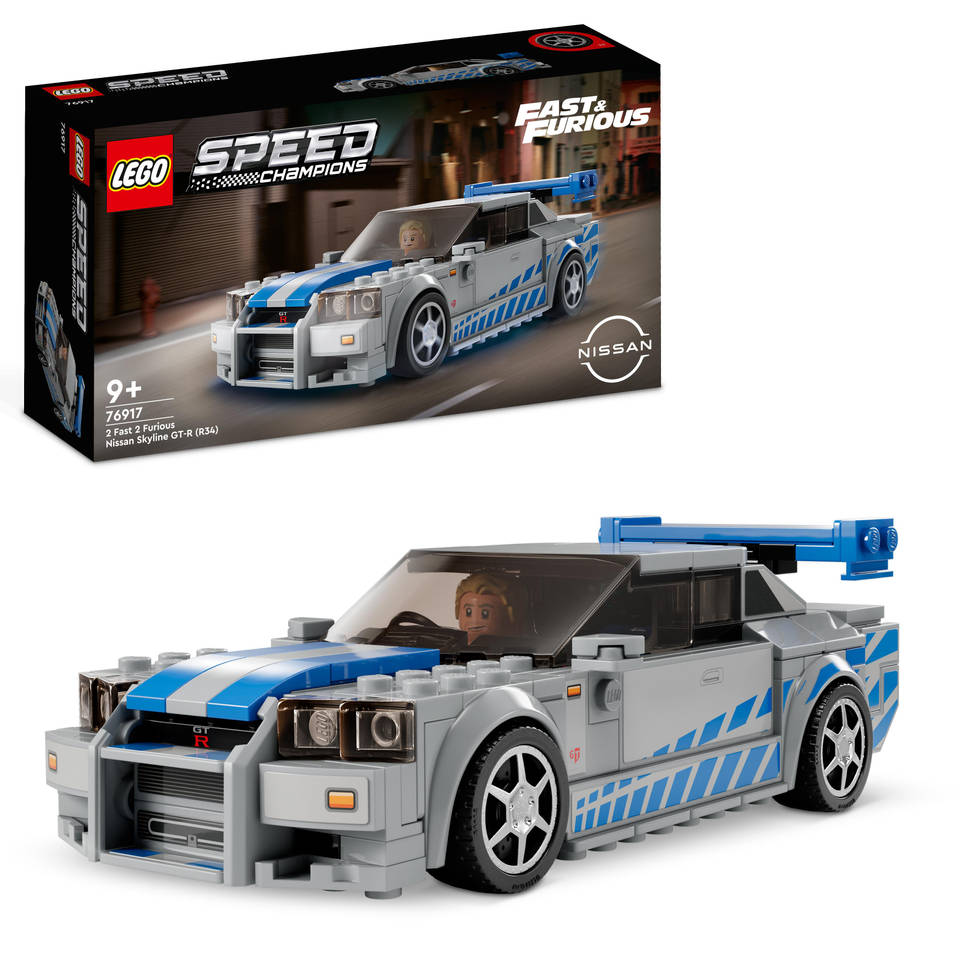 LEGO Speed Champions 2 Fast 2 Furious Nissan Skyline GT-R 76917