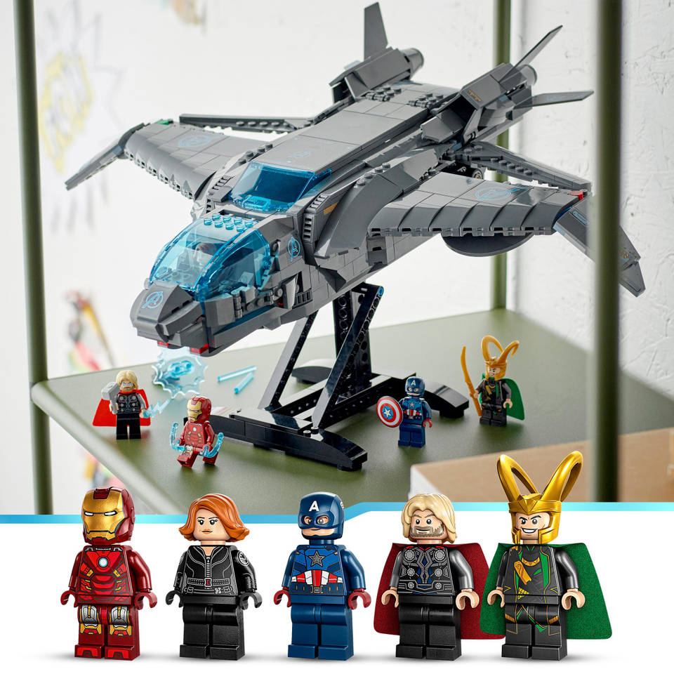maniac Classificatie Mew Mew LEGO Marvel Avengers Quinjet 76248