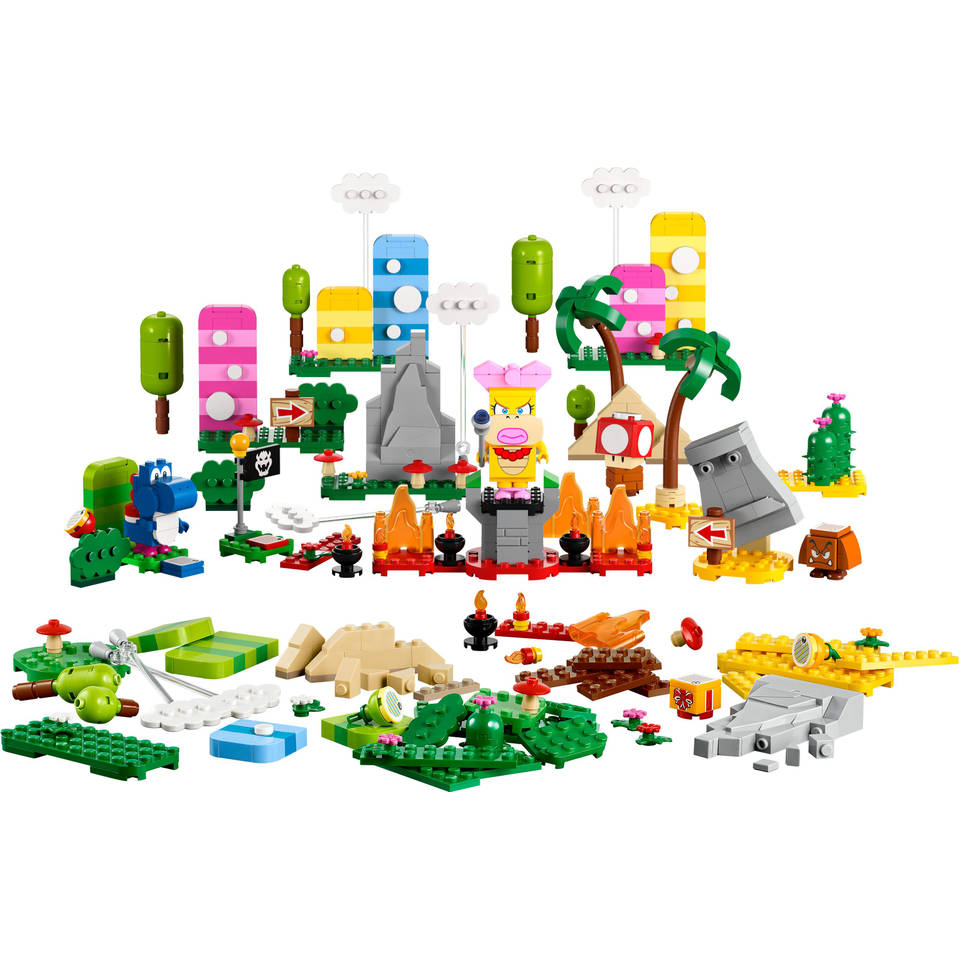 handicap Geletterdheid Mew Mew LEGO Super Mario Makersset: Creatieve gereedschapskist 71418