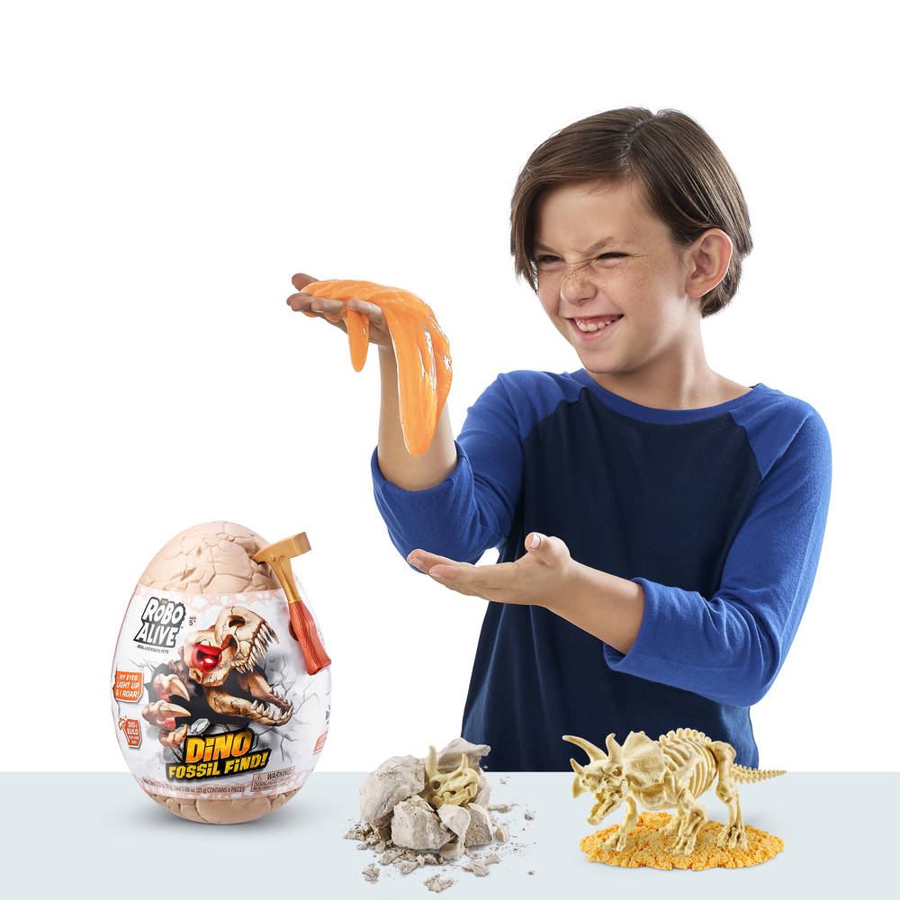 robo alive dino fossil find egg
