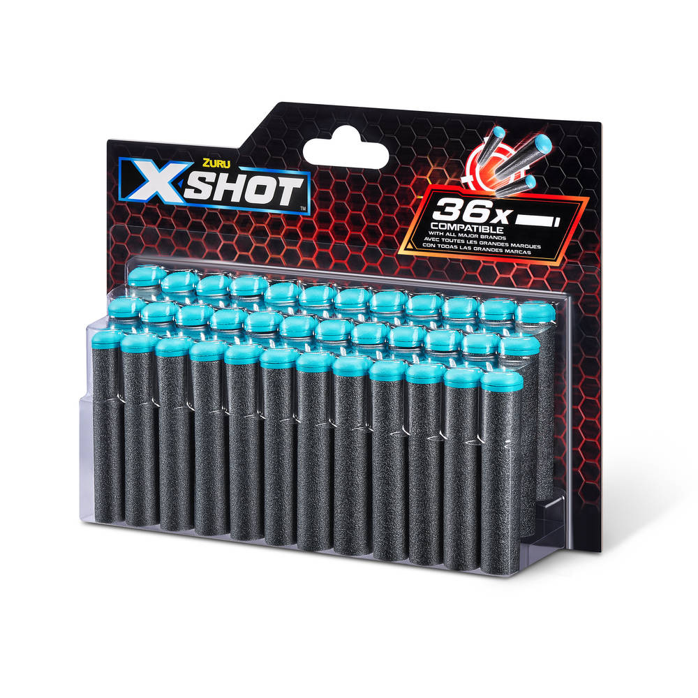 XSHOT Excel Foam darts navulpakket 36-delig
