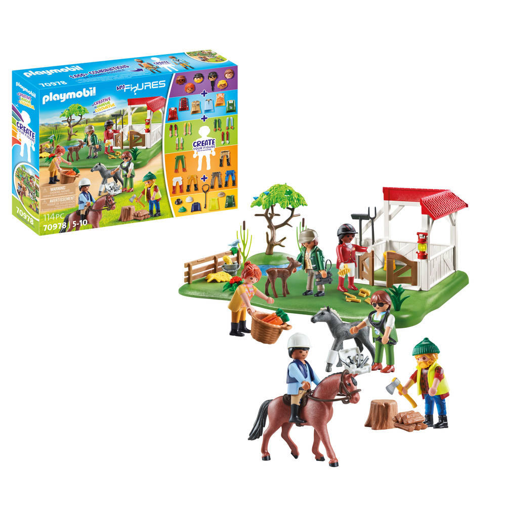 PLAYMOBIL My Figures: paardenranch