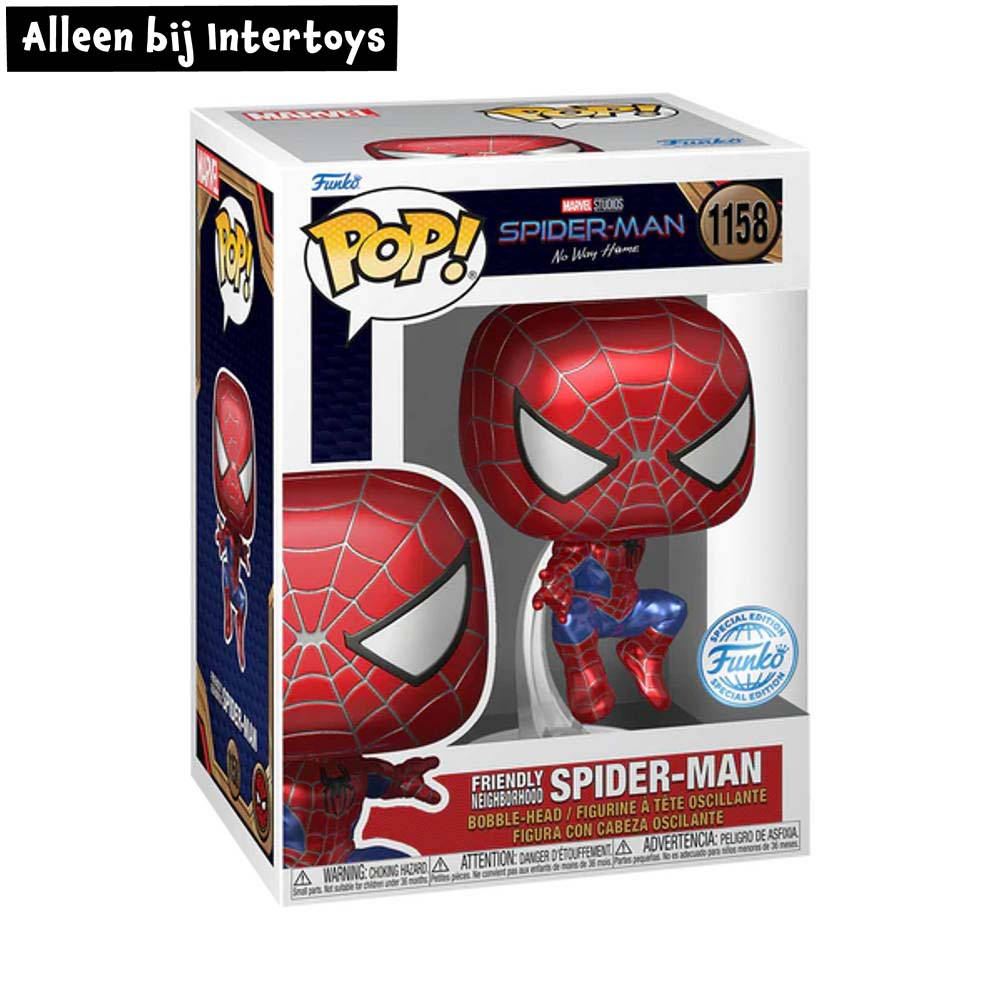 Funko Pop! figuur Spider-Man: No Way Home Friendly Neighborhood Spider-Man Special Edition