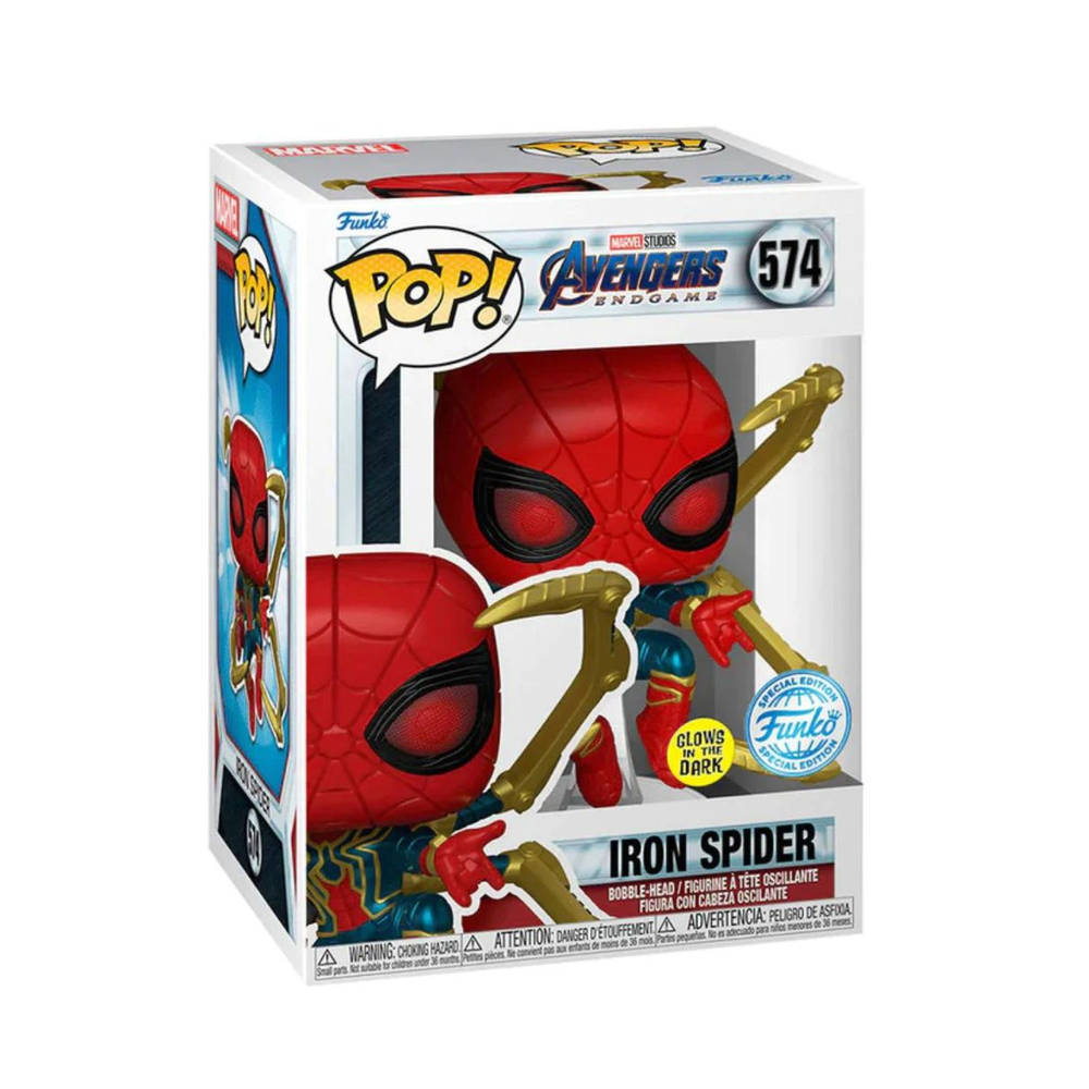 Funko Pop! figuur Marvel Avengers Endgame Iron Spider with Gauntlet