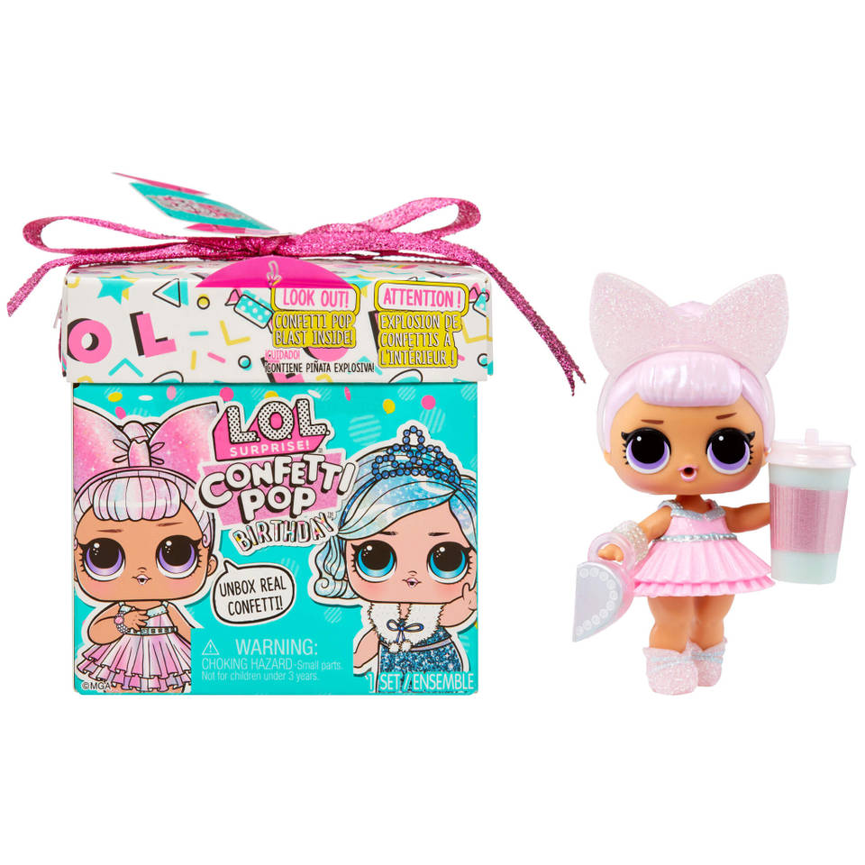Surprise! Confetti Birthday pop