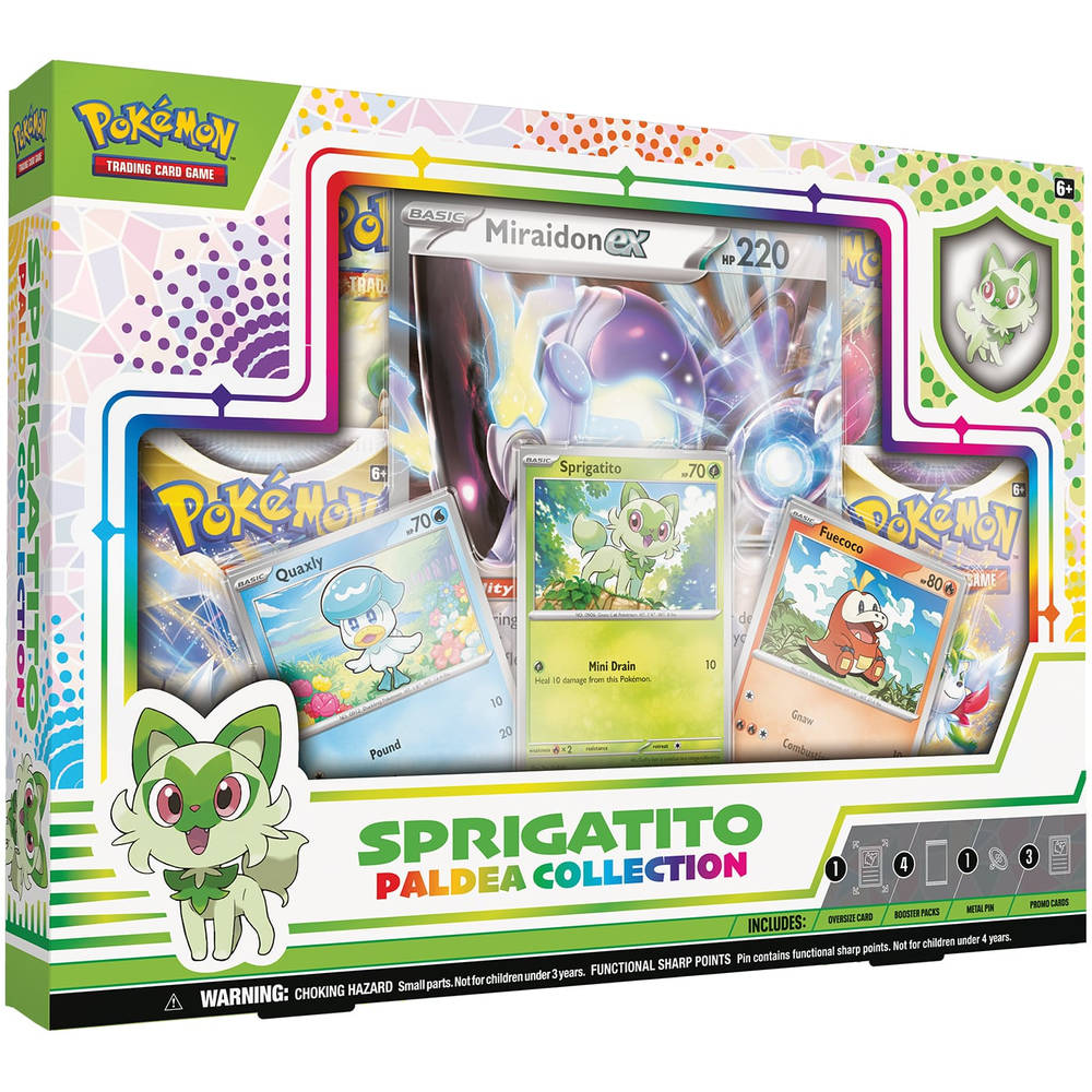 Ontvangende machine Omgeving Zelfgenoegzaamheid Pokémon Trading Card Game Sprigatito Paldea Collection