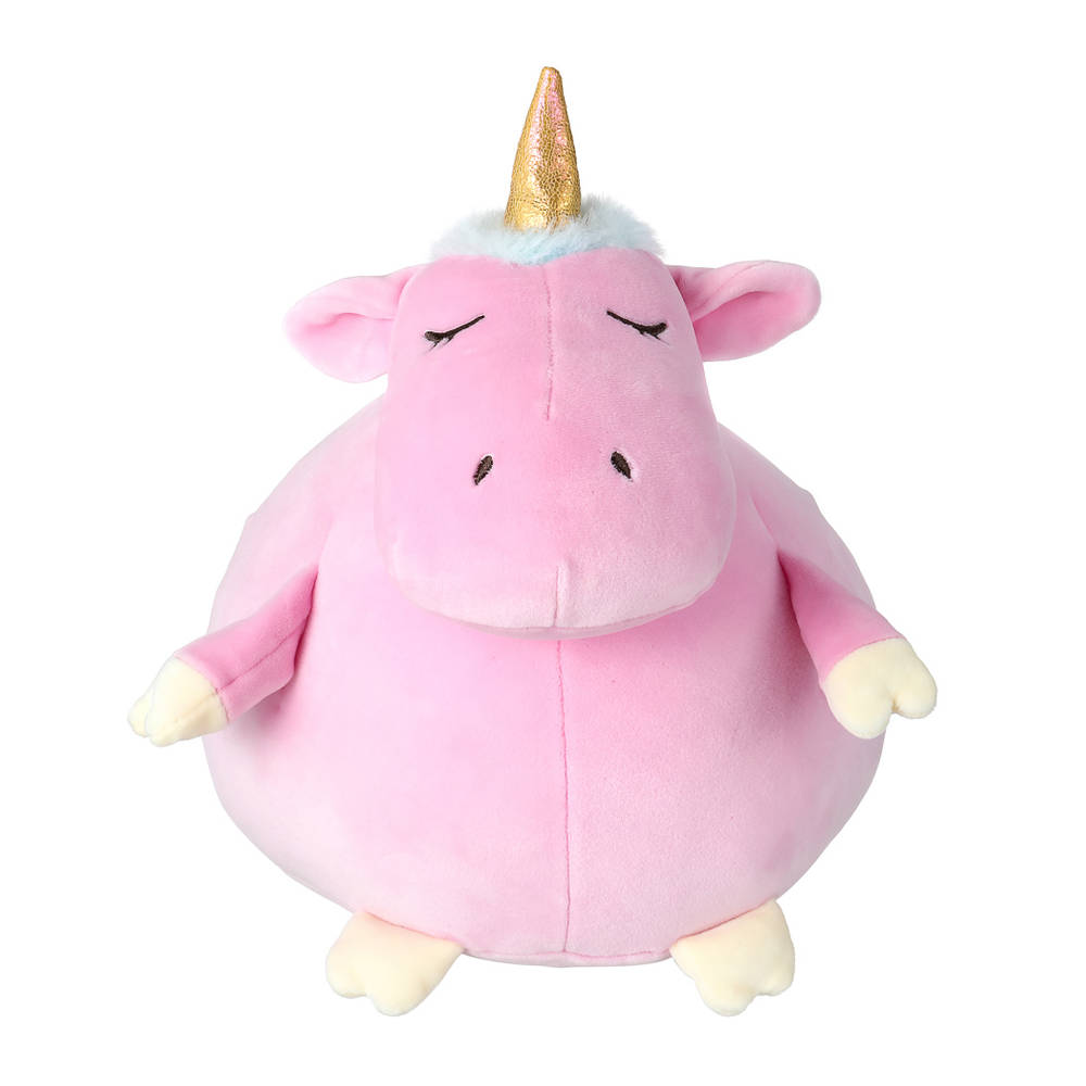 Pluchen unicorn - roze