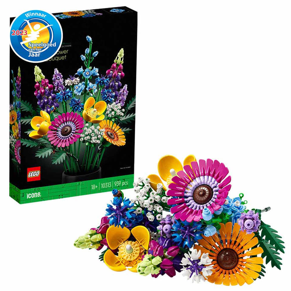 LEGO Botanicals wilde bloemenboeket 10313