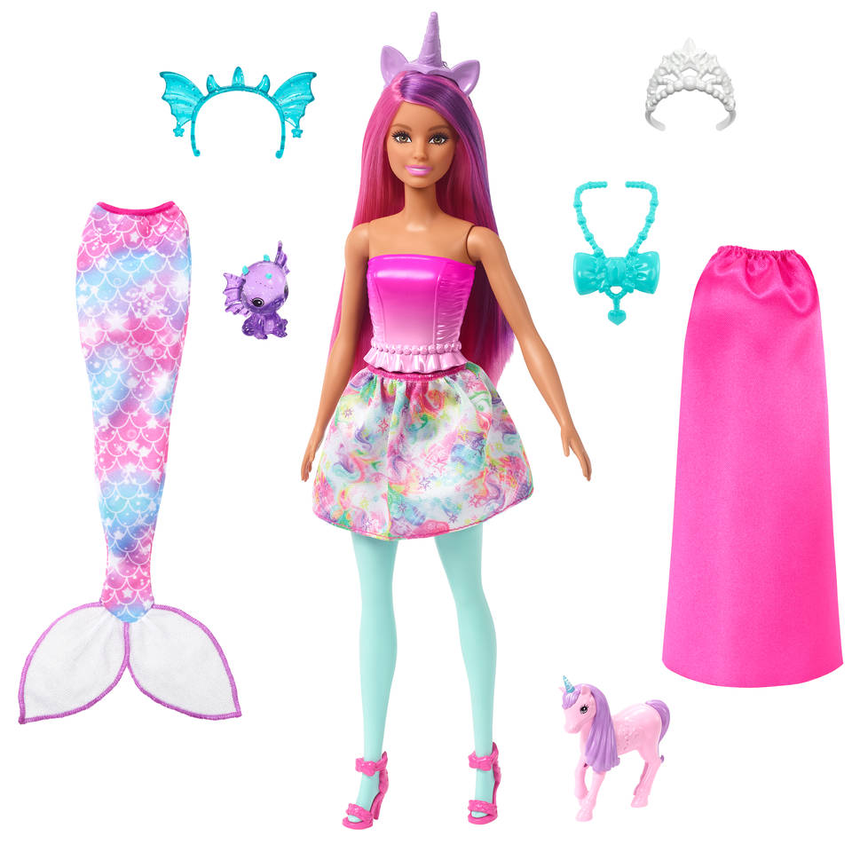Barbie Dreamtopia Speelset Fee - Prinses Honey En Baby Draakjes