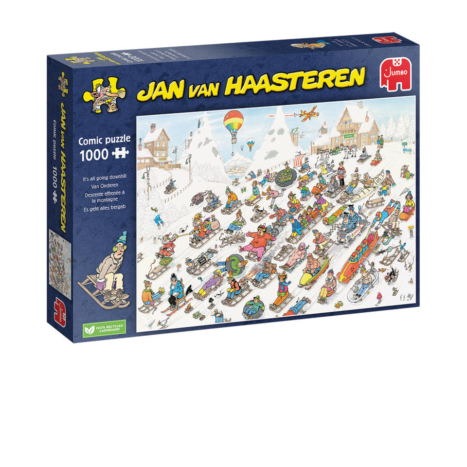 welvaart Onderdrukker wees gegroet Jumbo Jan van Haasteren puzzel Van onderen! - 1000 stukjes