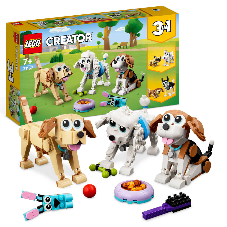 LEGO Creator 3-in-1 schattige honden 31137