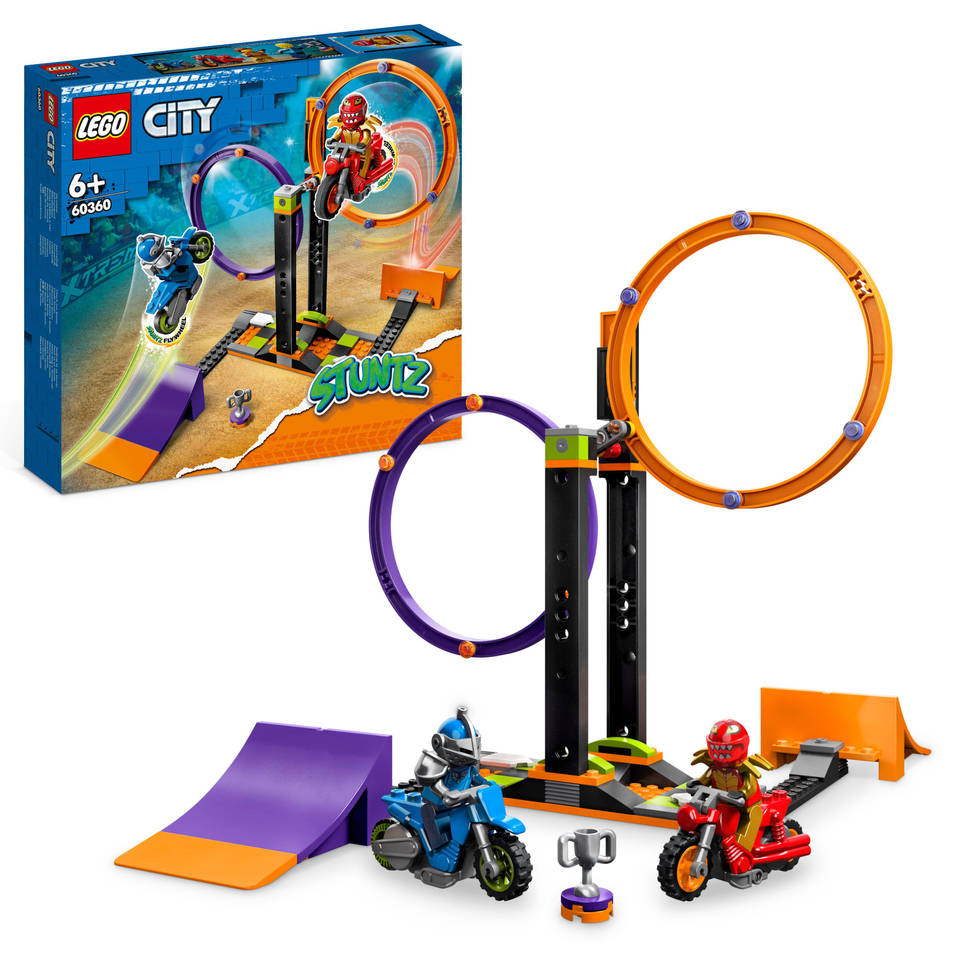 LEGO CITY Stuntz Spinning stunt-uitdaging 60360
