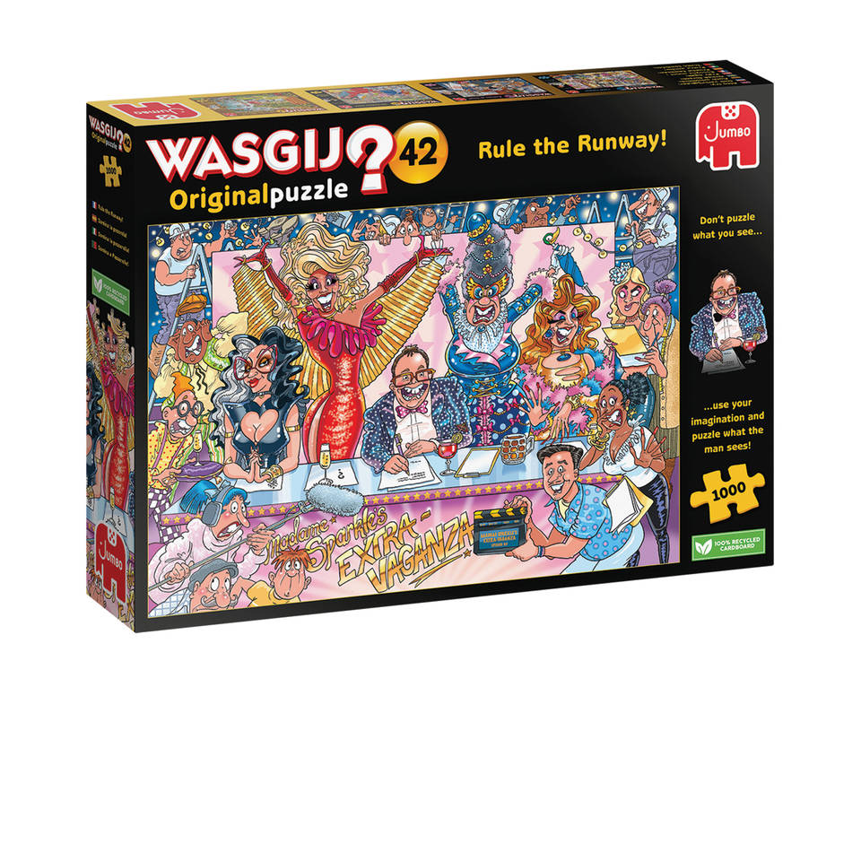 Jumbo Wasgij Original 42 puzzel Glitter en schitter - 1000 stukjes