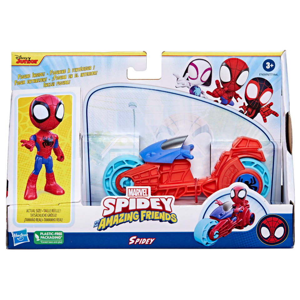 Spidey and His Amazing Friends figuur en motor