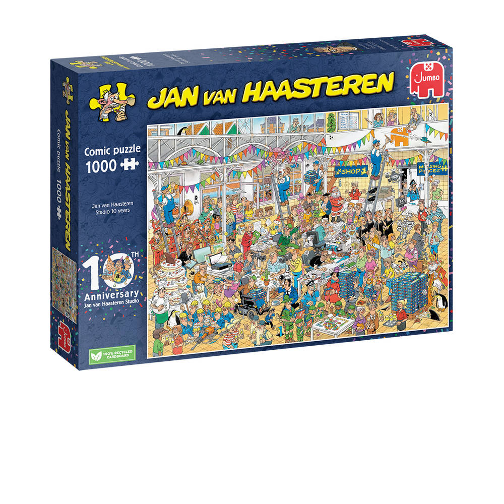 Jumbo Jan van Haasteren puzzel 10 jaar Jan van Haasteren studio - 1000 stukjes