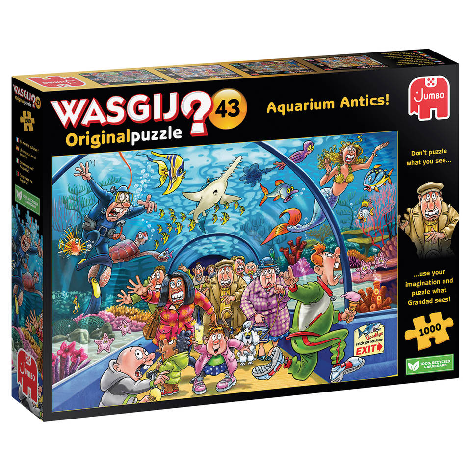 Jumbo Wasgij Original 43 puzzel Aquarium Antics - 1000 stukjes