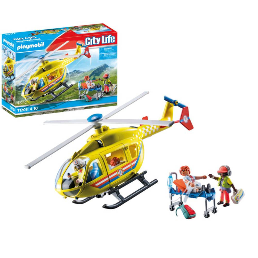 PLAYMOBIL City Life reddingshelikopter 71203