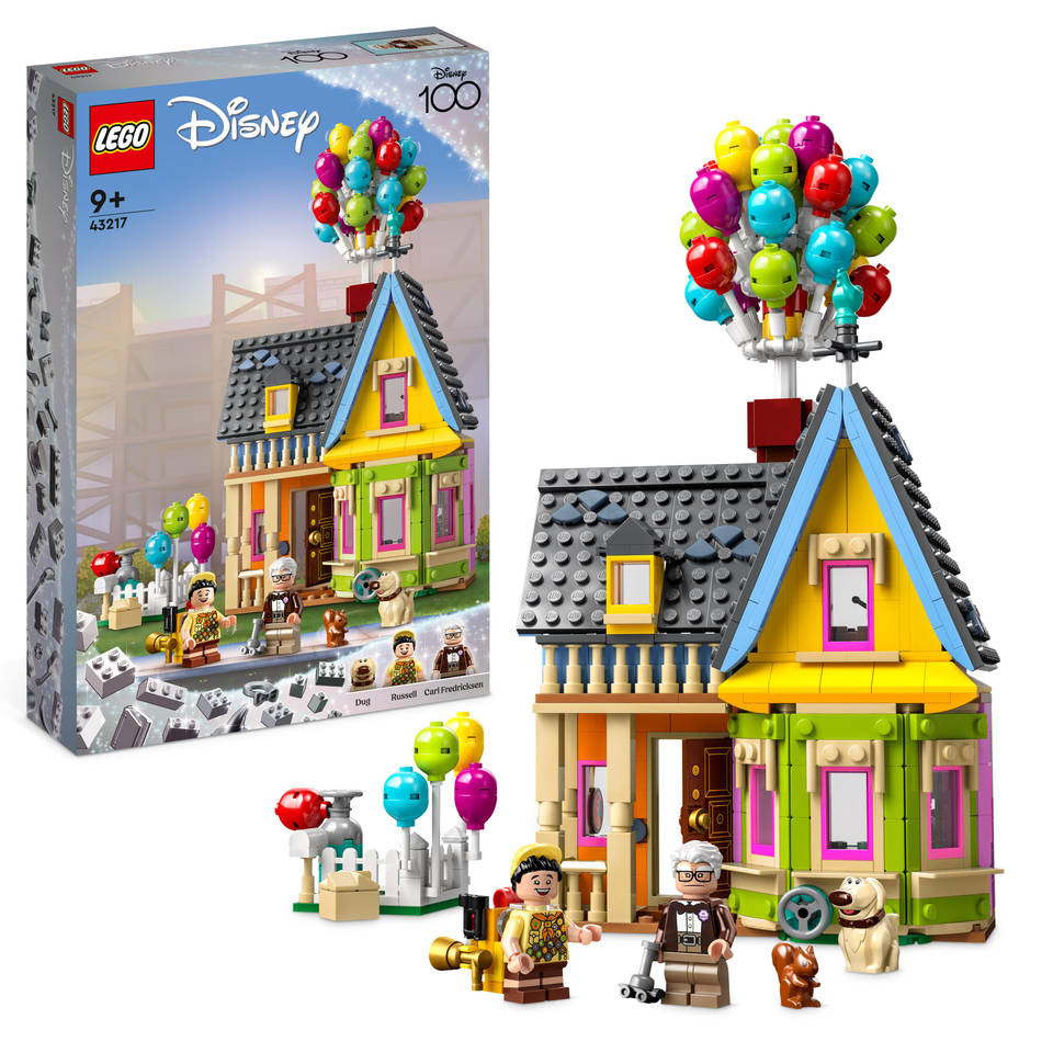 Vete onder Oorlogszuchtig LEGO Disney Pixar huis uit de film 'Up' 43217
