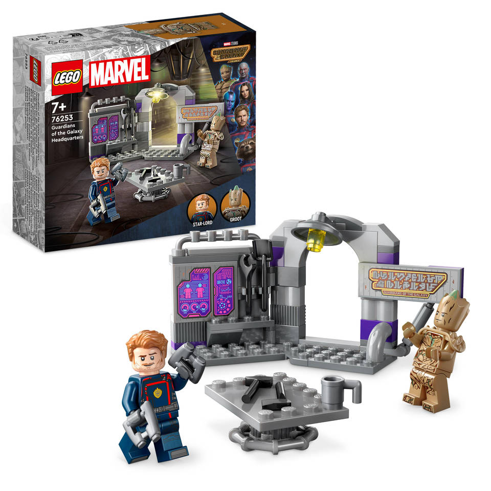 verlegen Leerling Spanning LEGO Marvel Guardians of the Galaxy hoofdkwartier 76253
