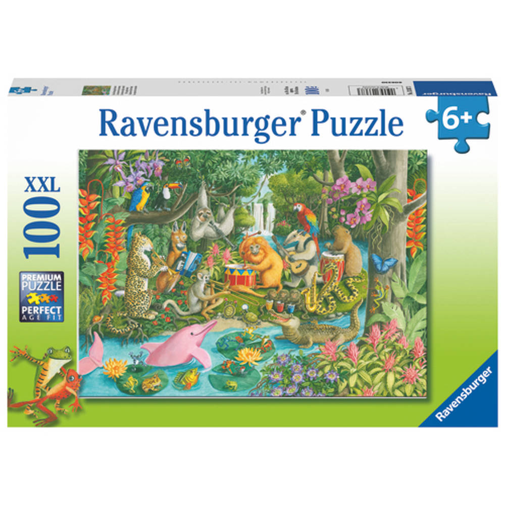 Ravensburger XXL puzzel Jungle orkest - 100 stukjes