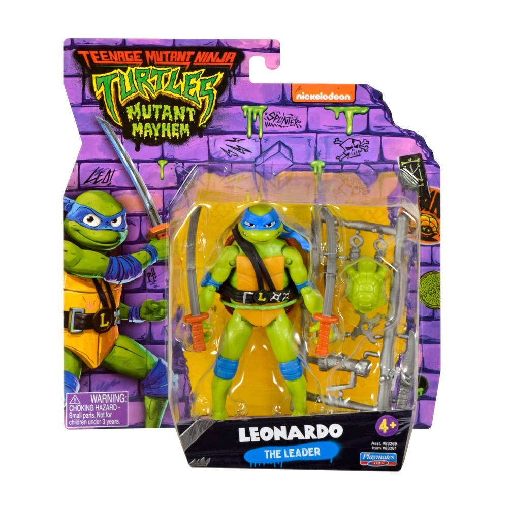 radar Respectvol huid Teenage Mutant Ninja Turtles Mutant Mayhem figuur Leonardo