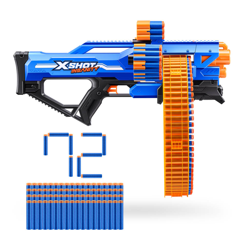 X-Shot Insanity Mad Mega Barrel Blaster