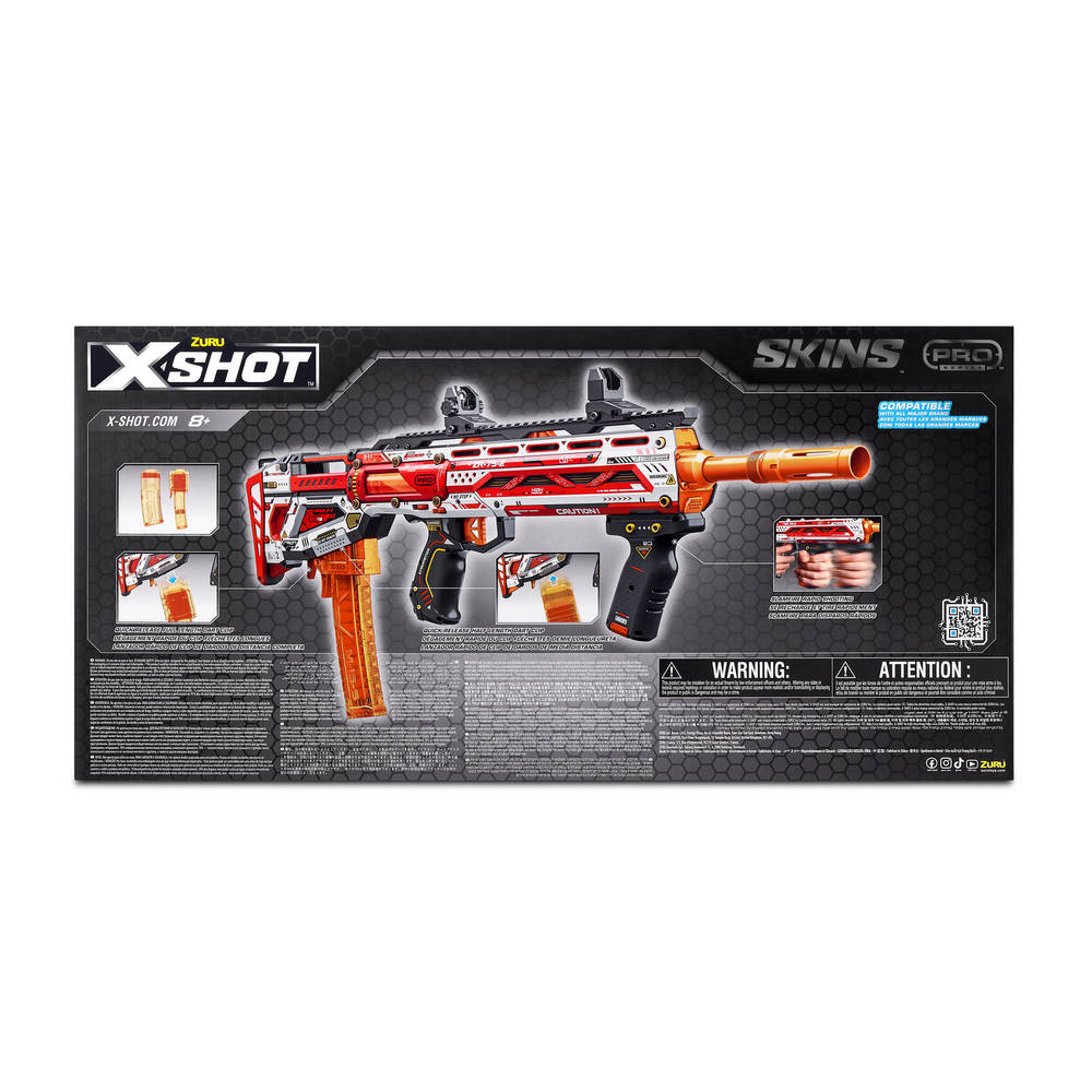 Xshot Skins Pro Longshot blaster met 40 darts