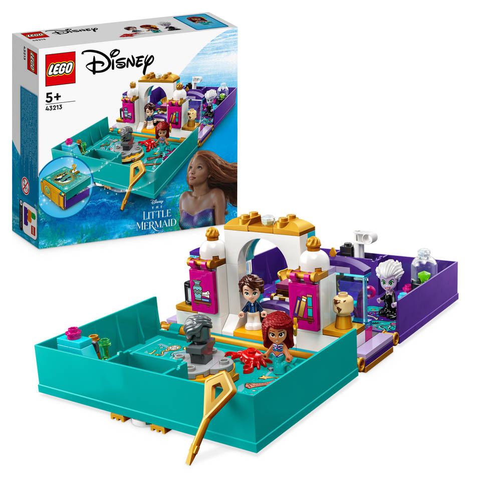 LEGO Disney De kleine zeemeermin draagbare verhalenboek 43213
