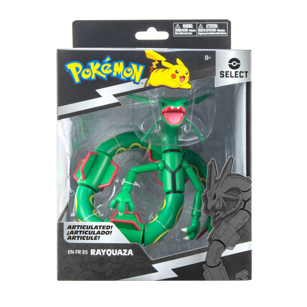 Pokémon beweegbaar figuur Rayquaza - 15 cm