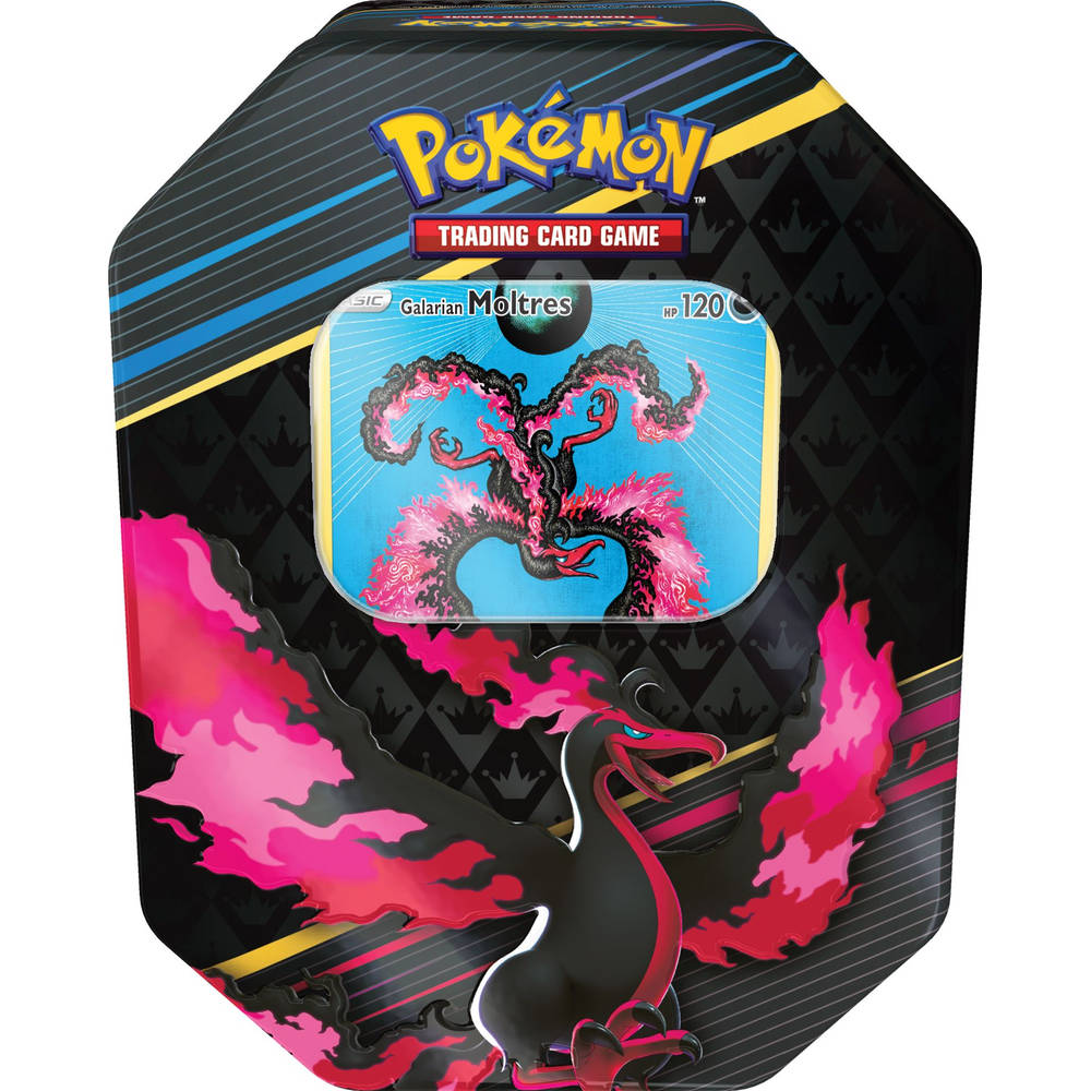 Pokémon TCG Crown Zenith Special Art tin Moltres