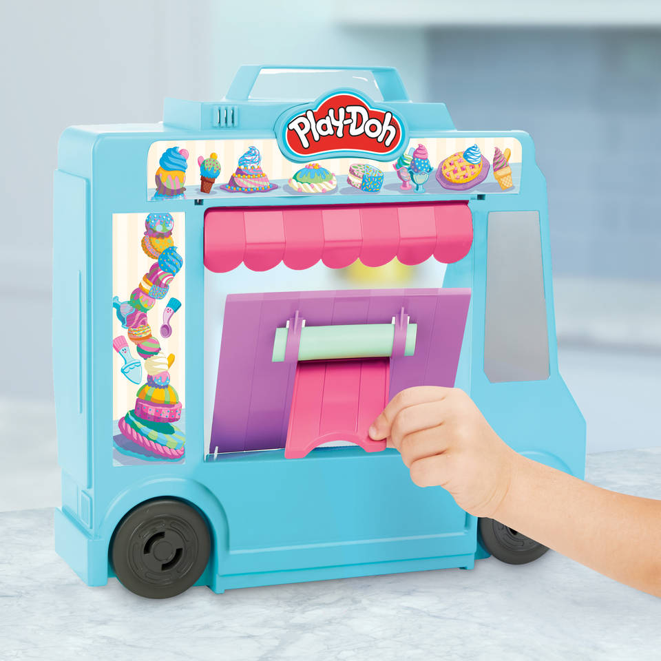 PlayDoh ijscowagen speelset