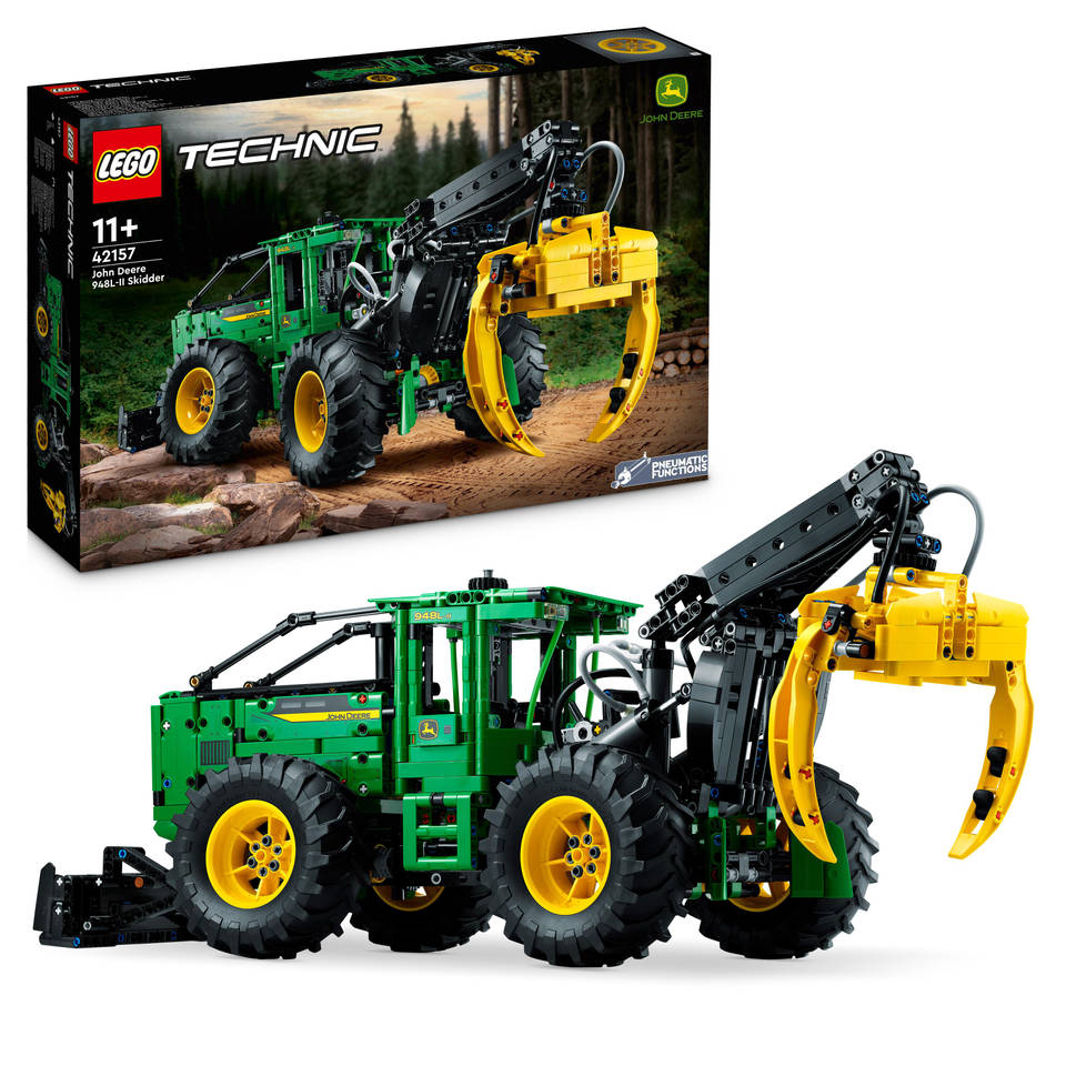 LEGO Technic John Deere 948L-II houttransportmachine 42157