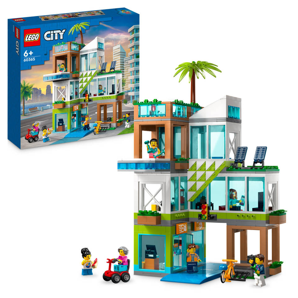 LEGO CITY appartementsgebouw 60365