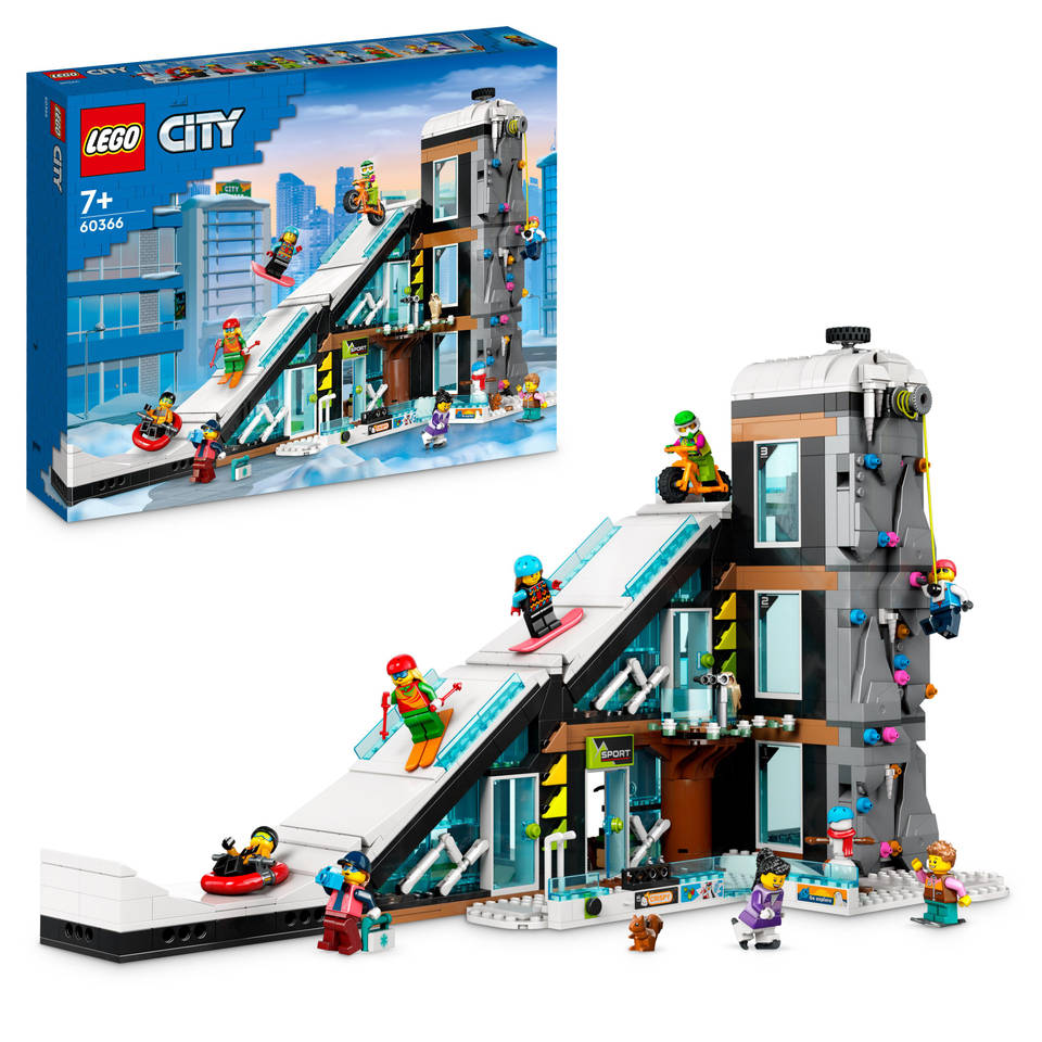 LEGO CITY ski- en klimcentrum 60366