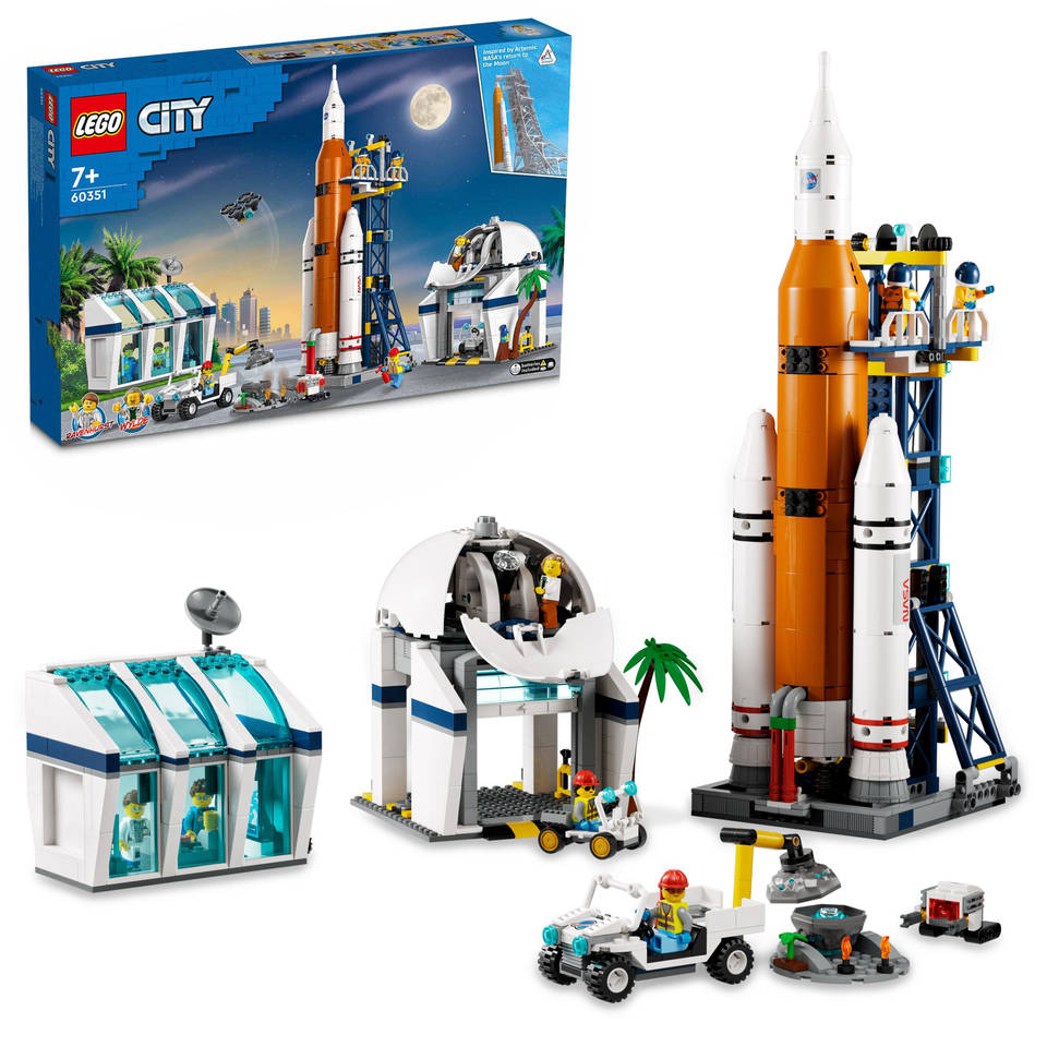 LEGO CITY raketlanceerbasis 60351