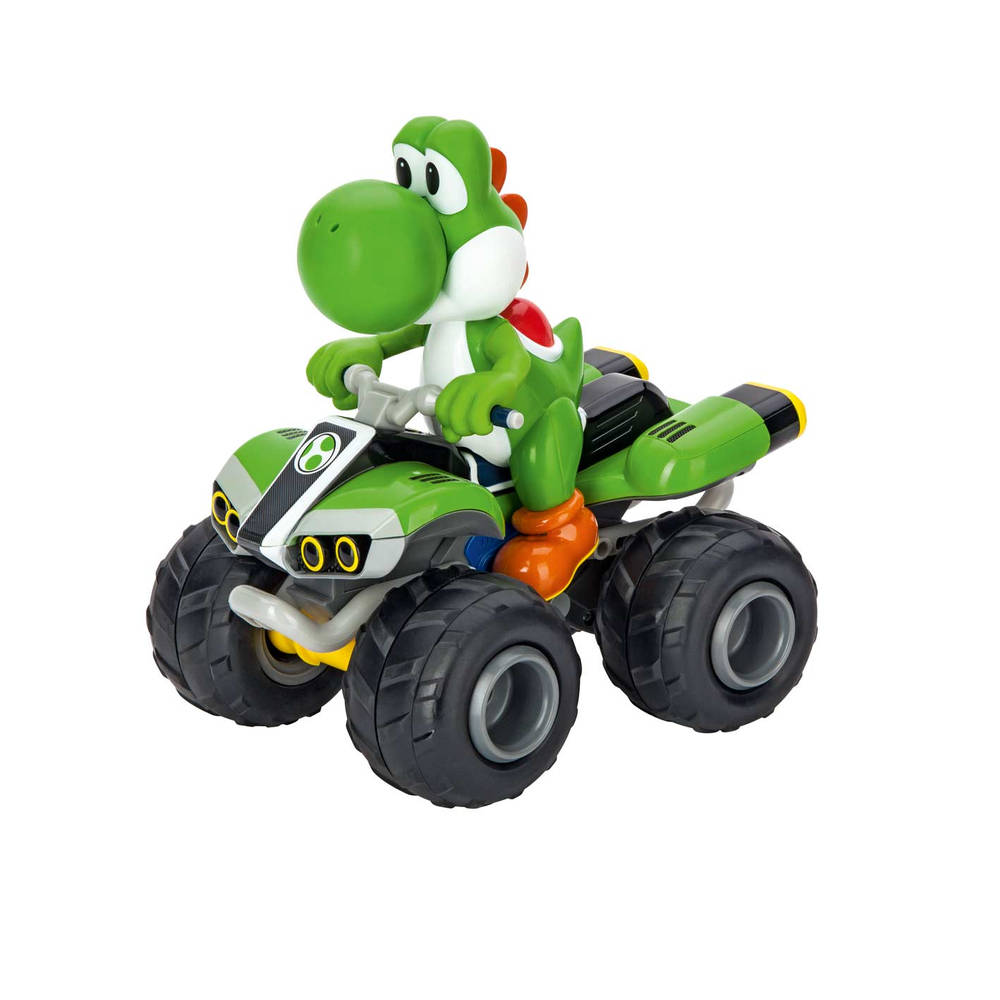 Carrera Mario Kart op afstand bestuurbare quad Yoshi