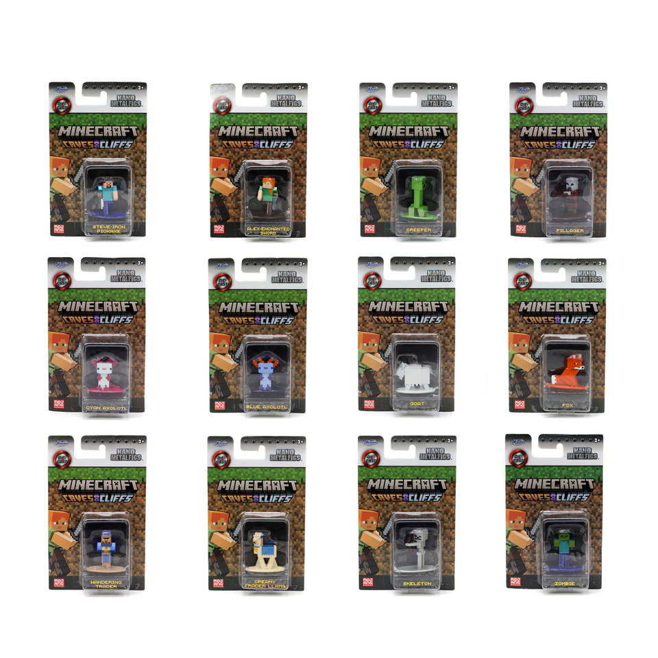 Jada Minecraft diecast speelfiguur - 4 cm