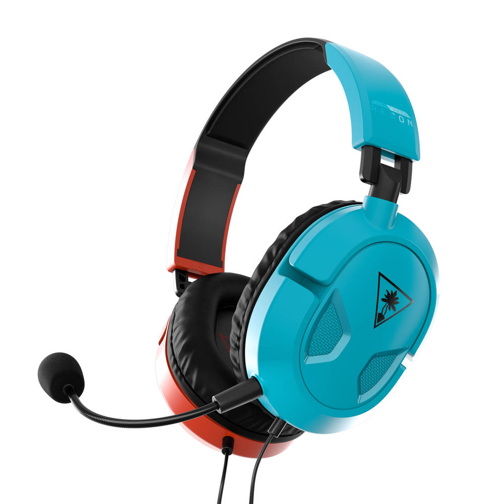 Turtle Beach Recon 50 gaming headset - rood/blauw