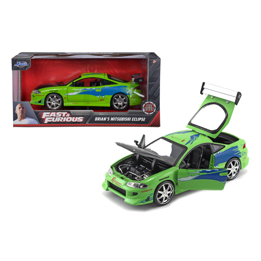 Jada Fast and Furious Brians 1995 Mitsubishi Eclipse - 1:24