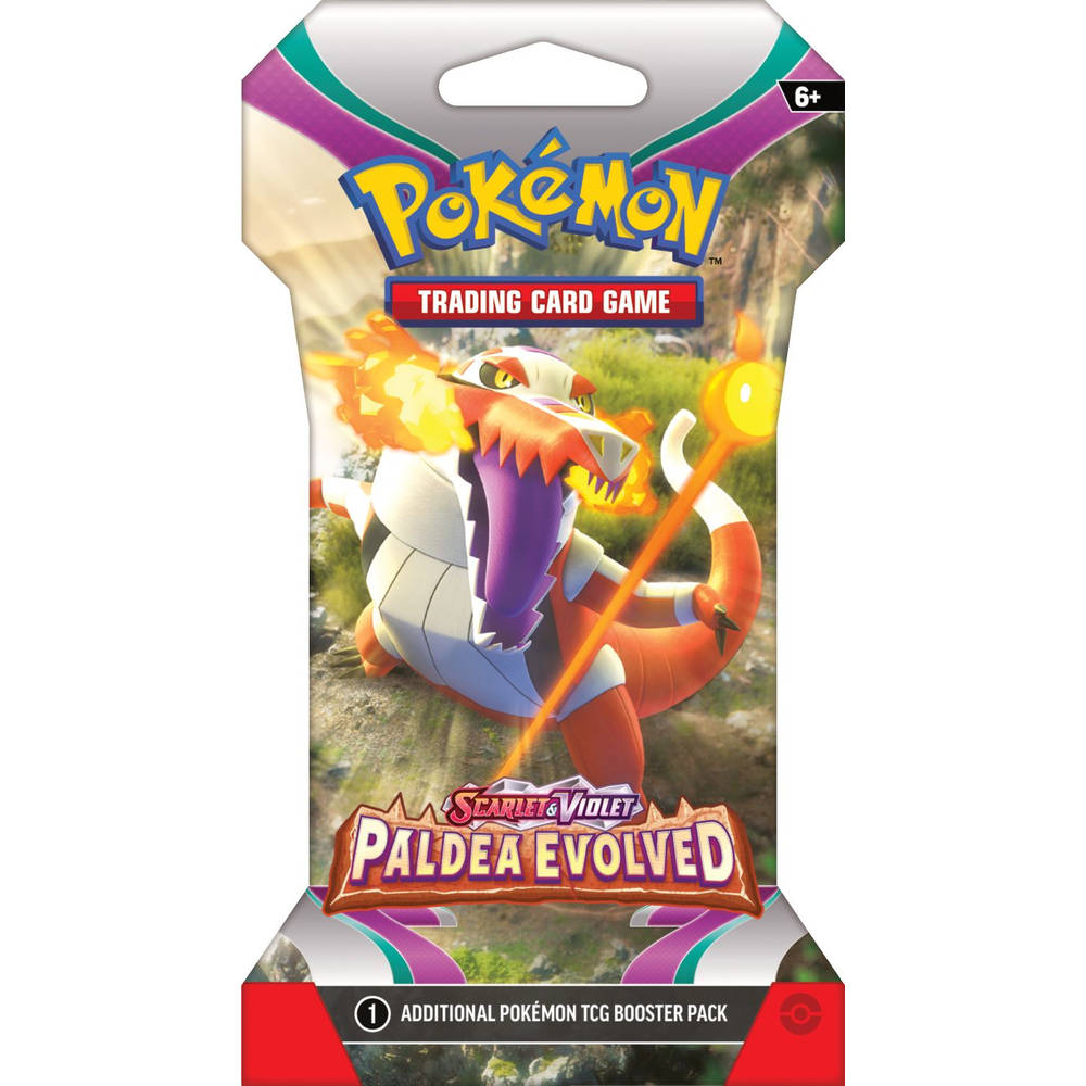 Sortido Cartas Pokémon Scarlet & Violet Sv02: Paldea Evolved EN - Booster  Pack-3 - Envio Aleatório