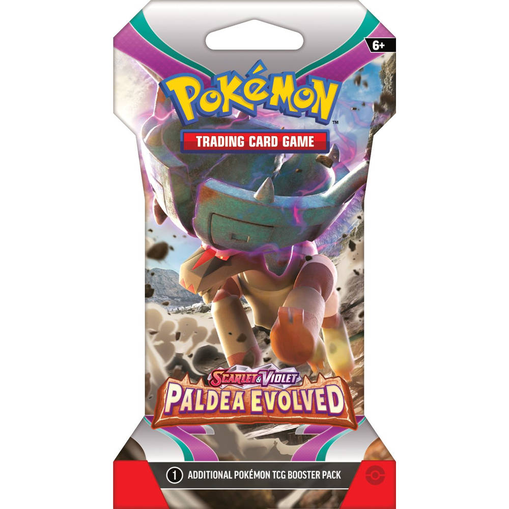 Sortido Cartas Pokémon Scarlet & Violet Sv02: Paldea Evolved EN - Booster  Pack-3 - Envio Aleatório