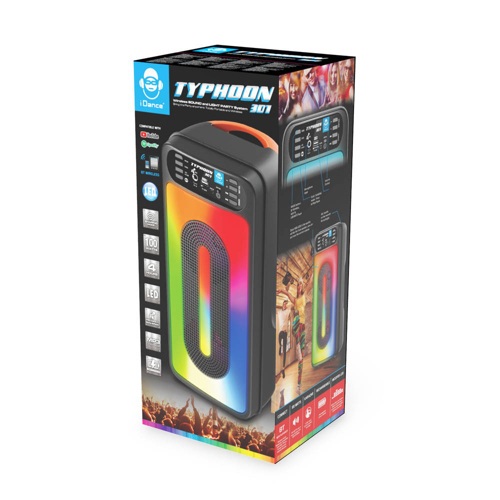 iDance speaker met verlichting