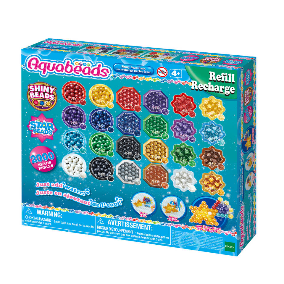 Aquabeads glansparels navulset