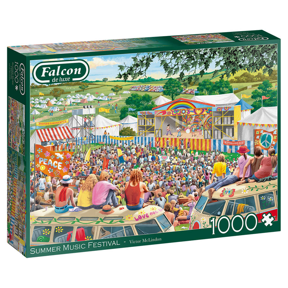 Falcon de luxe puzzel Summer Music Festival - 1000 stukjes