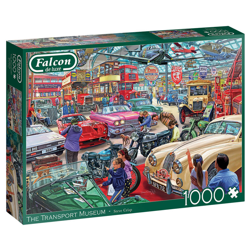 Falcon de luxe puzzel Transport Museum - 1000 stukjes