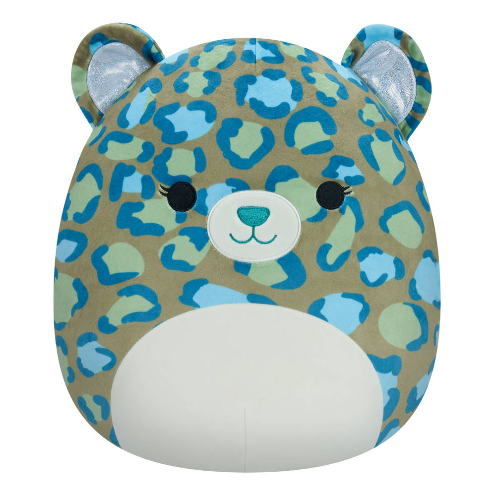 Squishmallows Knuffel Enos De Donkergroene Luipaard - 30 Cm