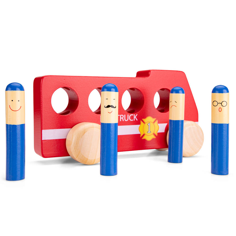 New Classic Toys 18360 Houten Strijkplank Met Strijkijzer – Inklapbaar, Hoes Afneembaar, Klikgeluiden, Ideaal Voor Rollenspel & Fantasie